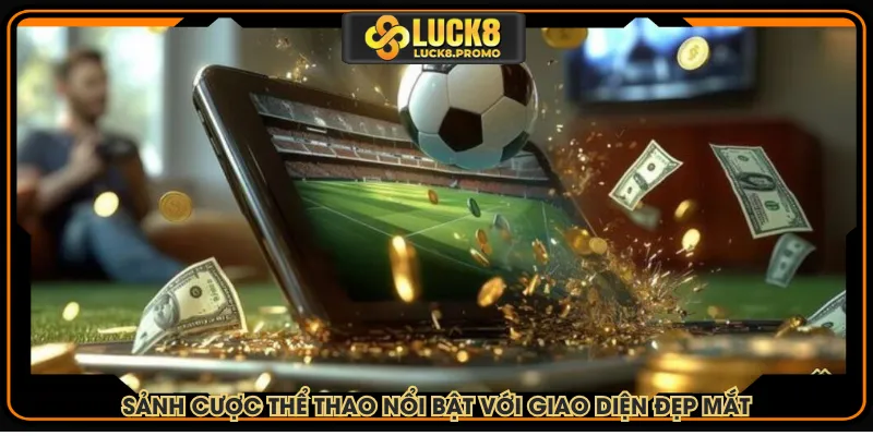 Sảnh cược thể thao nổi bật với giao diện đẹp mắt